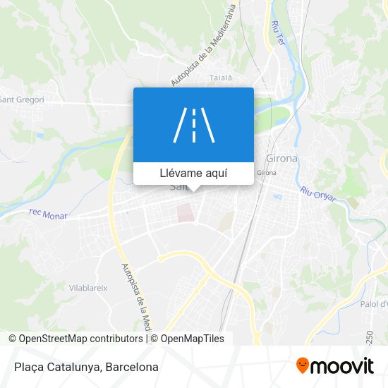 Mapa Plaça Catalunya