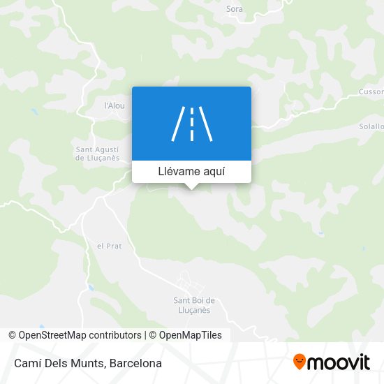 Mapa Camí Dels Munts