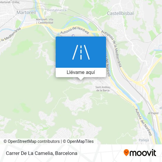 Mapa Carrer De La Camelia