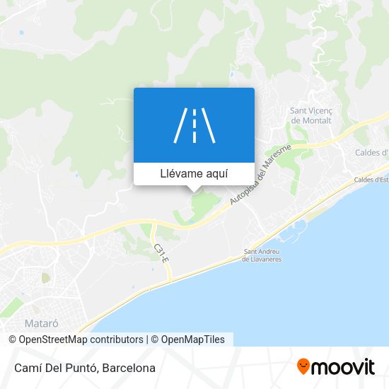 Mapa Camí Del Puntó