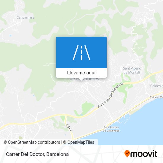 Mapa Carrer Del Doctor