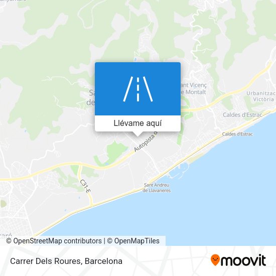 Mapa Carrer Dels Roures