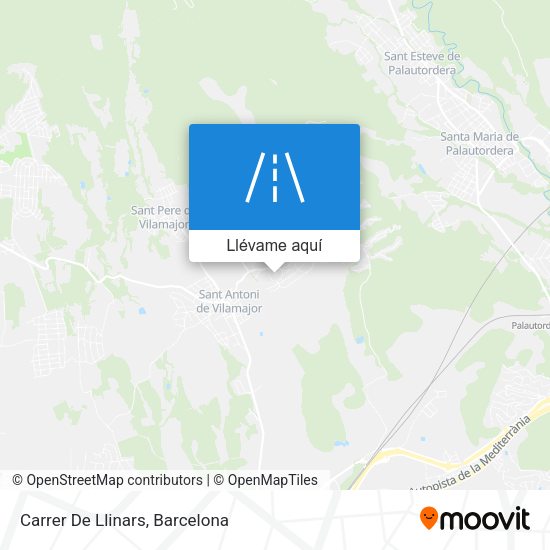 Mapa Carrer De Llinars