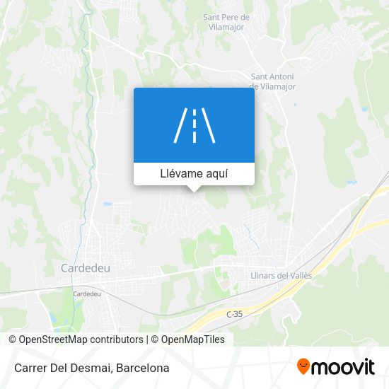 Mapa Carrer Del Desmai