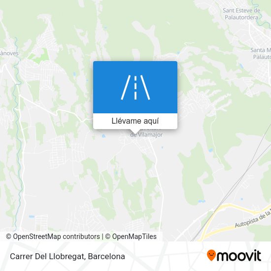 Mapa Carrer Del Llobregat