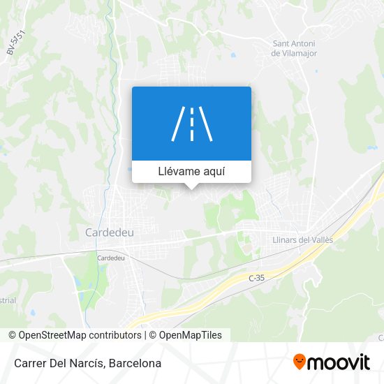 Mapa Carrer Del Narcís