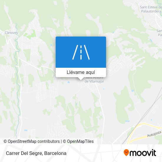 Mapa Carrer Del Segre