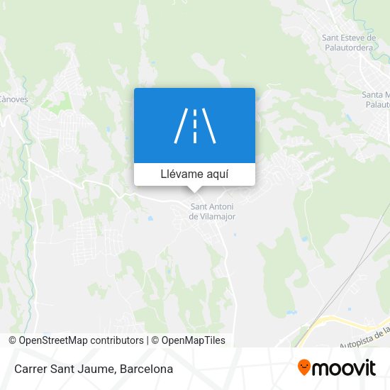Mapa Carrer Sant Jaume