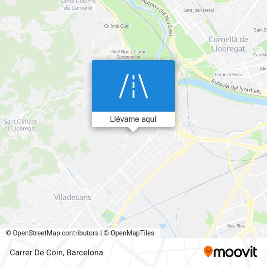Mapa Carrer De Coin