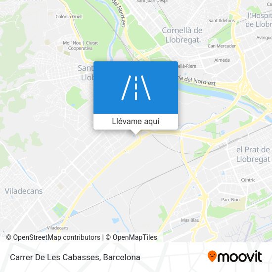 Mapa Carrer De Les Cabasses