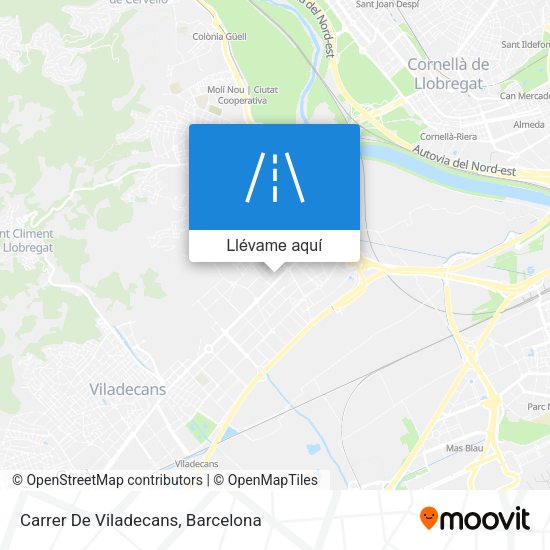 Mapa Carrer De Viladecans