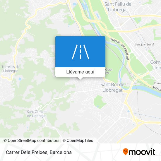 Mapa Carrer Dels Freixes