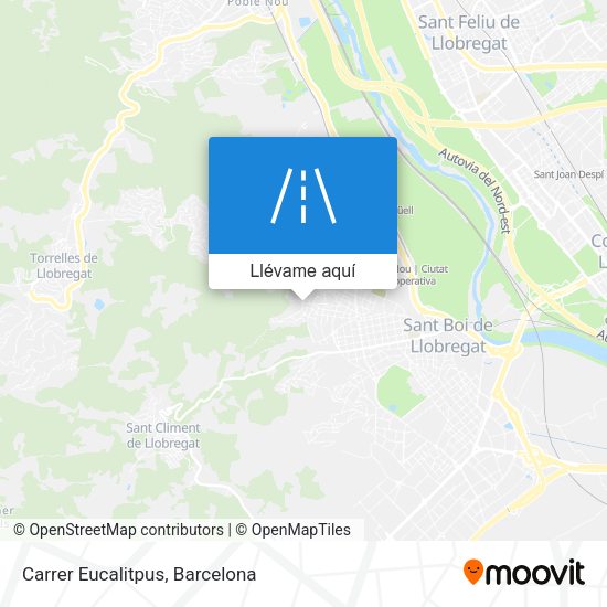 Mapa Carrer Eucalitpus