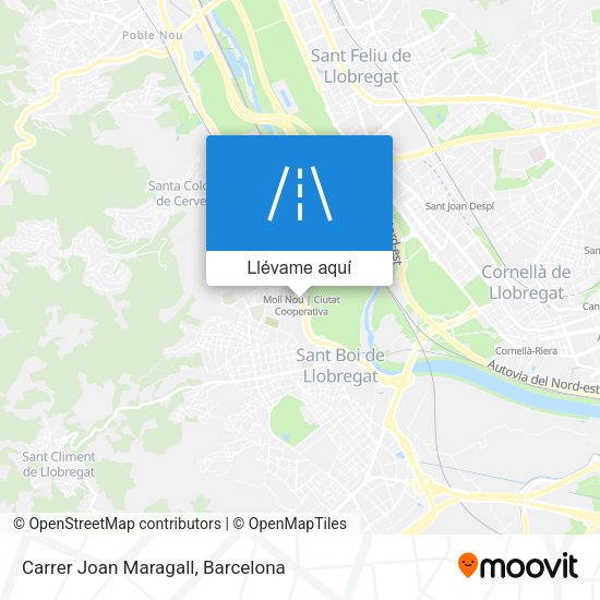 Mapa Carrer Joan Maragall