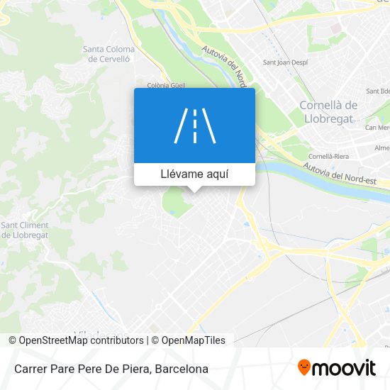 Mapa Carrer Pare Pere De Piera