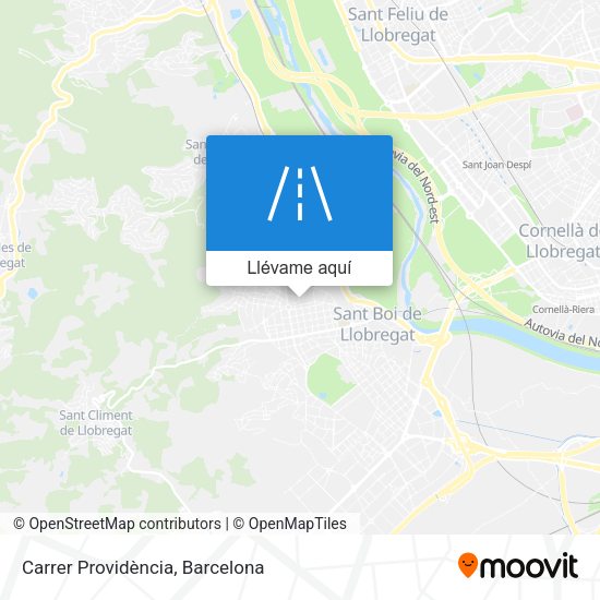 Mapa Carrer Providència