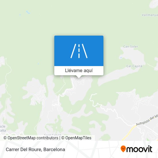 Mapa Carrer Del Roure
