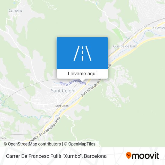 Mapa Carrer De Francesc Fullà "Xumbo"