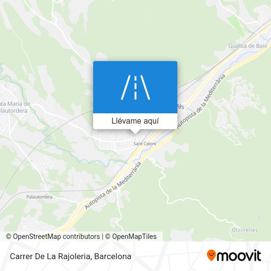 Mapa Carrer De La Rajoleria