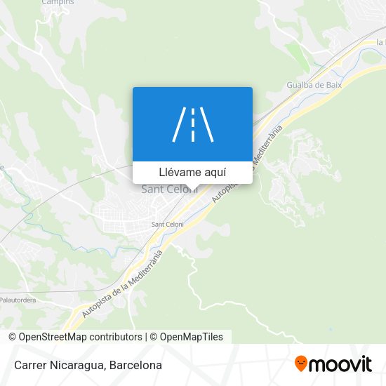 Mapa Carrer Nicaragua