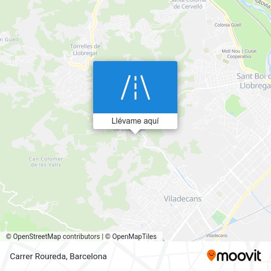 Mapa Carrer Roureda
