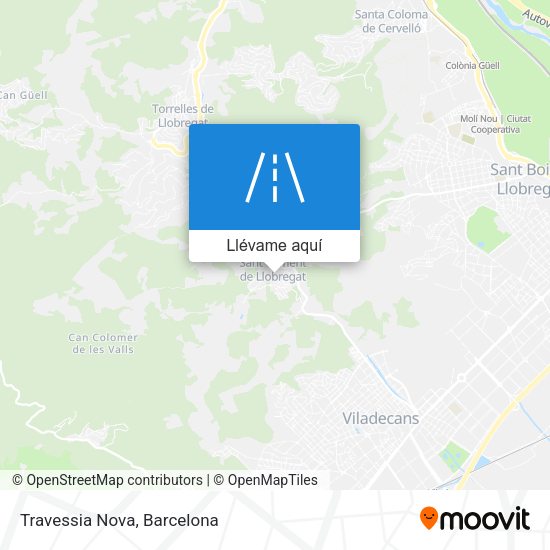 Mapa Travessia Nova