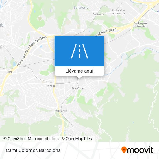 Mapa Camí Colomer