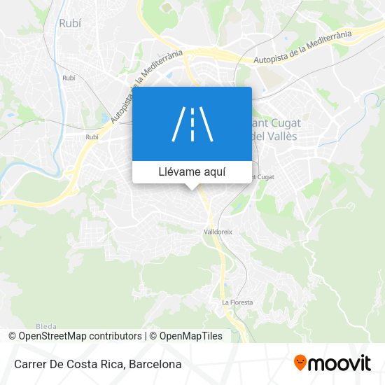 Mapa Carrer De Costa Rica