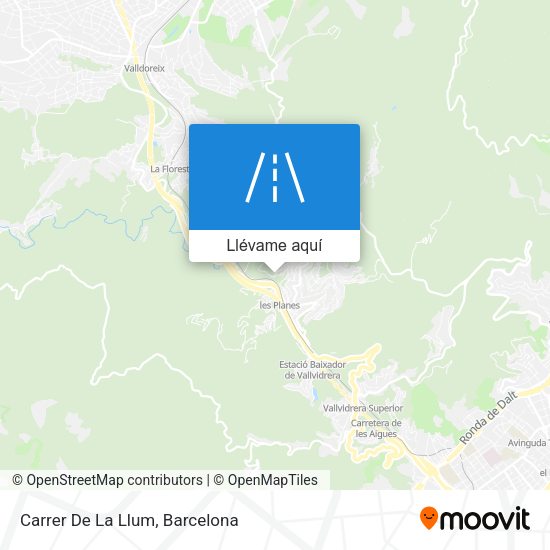 Mapa Carrer De La Llum