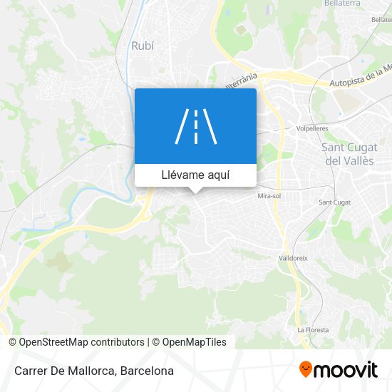 Mapa Carrer De Mallorca