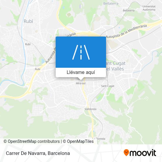 Mapa Carrer De Navarra