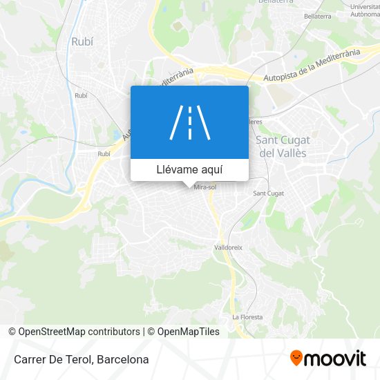 Mapa Carrer De Terol