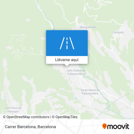 Mapa Carrer Barcelona
