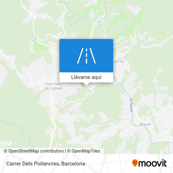 Mapa Carrer Dels Pollancres