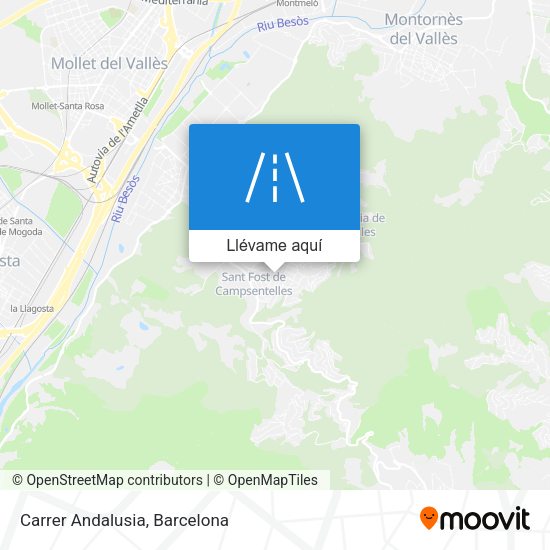 Mapa Carrer Andalusia