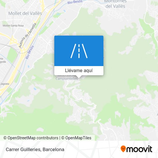 Mapa Carrer Guilleries