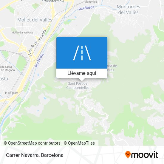 Mapa Carrer Navarra