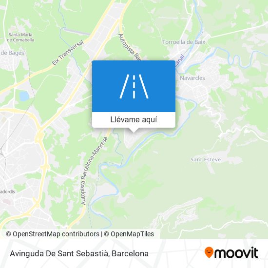 Mapa Avinguda De Sant Sebastià