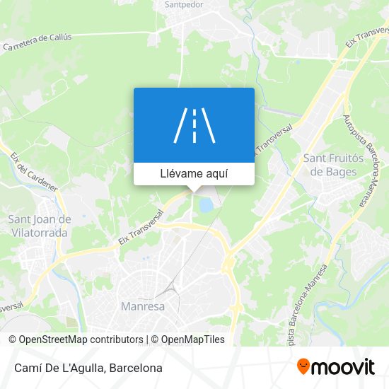 Mapa Camí De L'Agulla