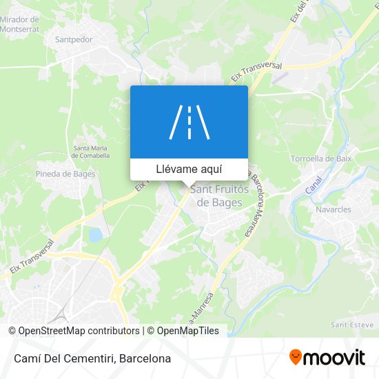 Mapa Camí Del Cementiri