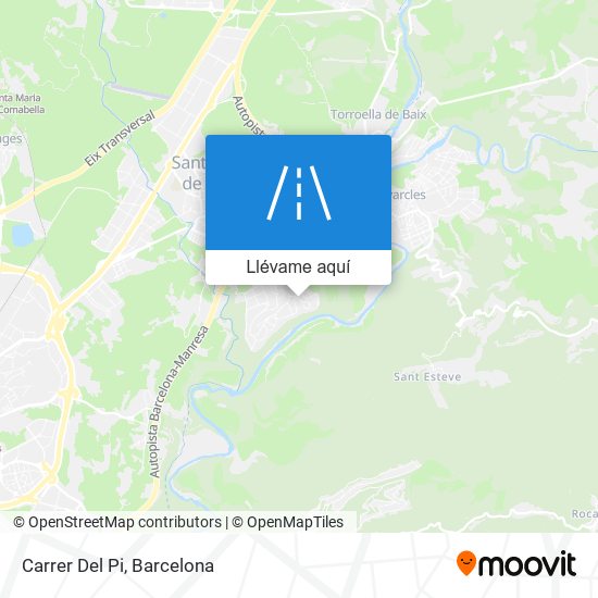 Mapa Carrer Del Pi