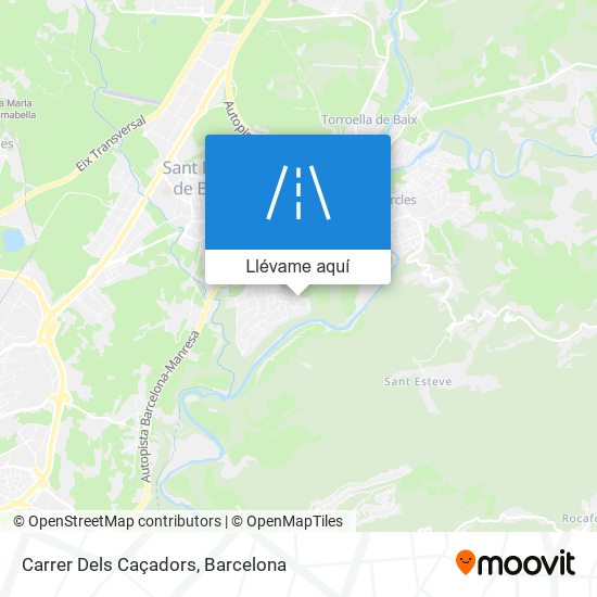 Mapa Carrer Dels Caçadors