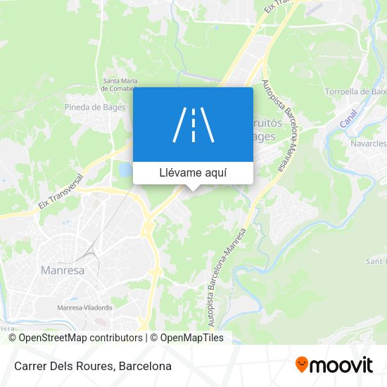 Mapa Carrer Dels Roures