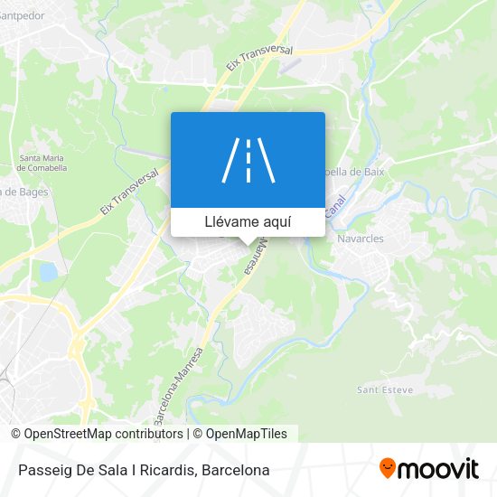 Mapa Passeig De Sala I Ricardis