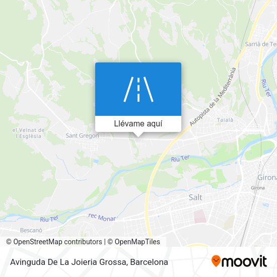 Mapa Avinguda De La Joieria Grossa