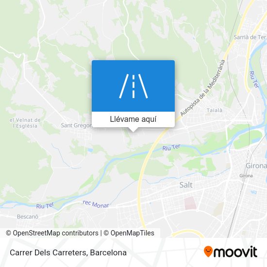 Mapa Carrer Dels Carreters