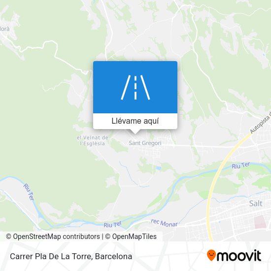 Mapa Carrer Pla De La Torre