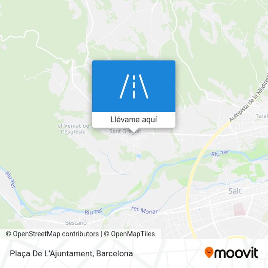 Mapa Plaça De L'Ajuntament