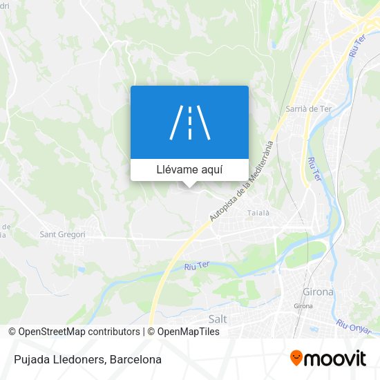 Mapa Pujada Lledoners