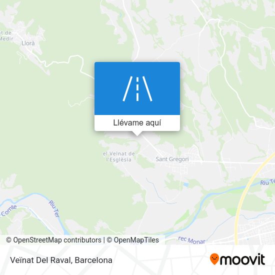 Mapa Veïnat Del Raval